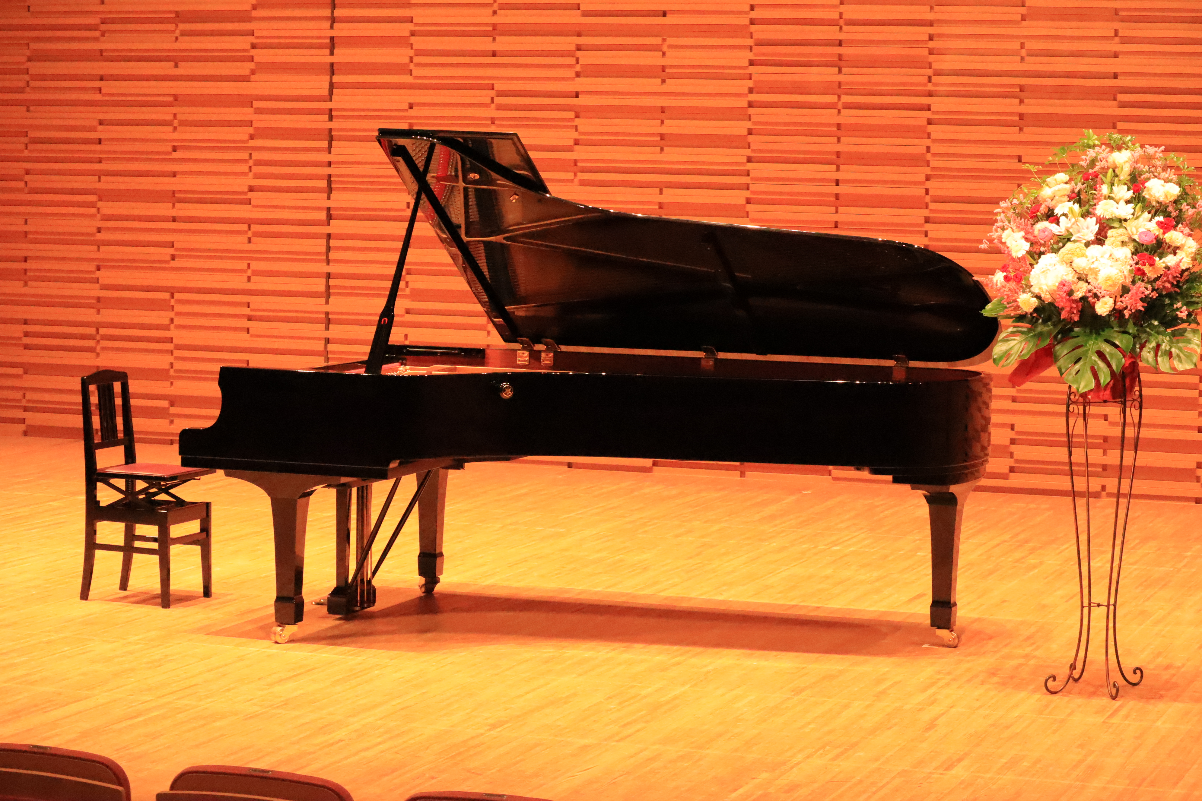 山内ピアノ教室のグランドピアノ